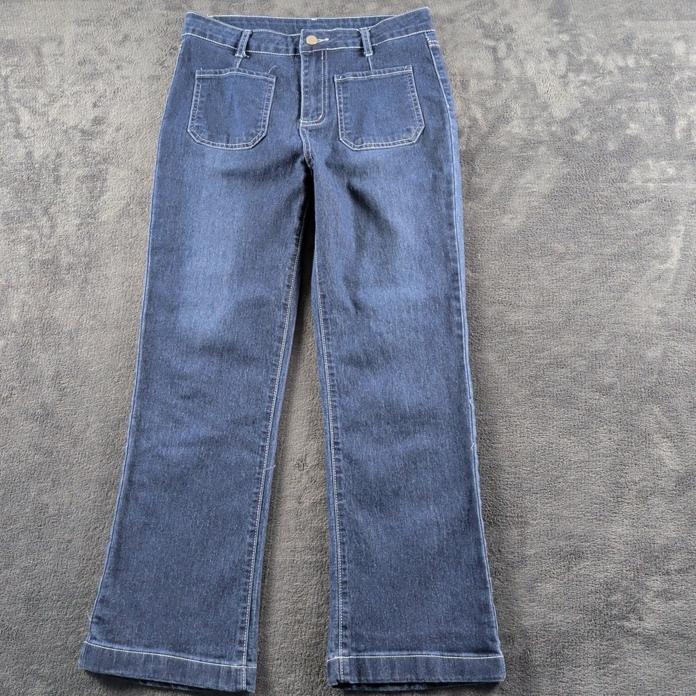 4 Pocket Woman's Blue Jeans Boot Cut 30x27